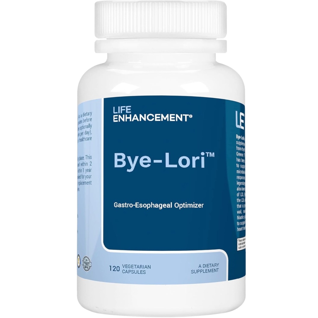 Amélioration de la vie Bye-Lori. 1000 mg Extrait de gum mastique 30 portions