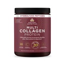 Ancient Nutrition Collagène Peptides Poudre, Protéines multicollagènes, Femmes & Hommes, Vitamine C, Probiotiques, Collagène hydrolysé, Supporte la peau, articulaires, Santé Gut, Non aromatisé, 40 portions