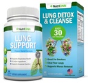 Lung Detox and Cleanse - Toll für Raucher - Extra Strength - 100% Kräuter Lung Health Supplements - Mucus Removal Support - Promotes Respiratory Health - Natürliche Möglichkeit, Ihre Lunge klar zu halten