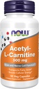 JETZT Nahrungsergänzungsmittel, Acetyl-L Carnitin 500 mg, Aminosäure, Gehirn und Nervenzellfunktion*, 50 Veg Kapseln
