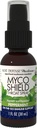 Host Defense MycoShield Throat Spray - Immune Health Support - Nahrungsergänzungsmittel mit Chaga, Reishi, Türkei Tail & More - On-The-Go Immune Support - Peppermint, 1 fl oz (71 Servierungen)*