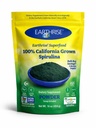 Earthrise Spiruline poudre naturelle 16oz, Spiruline naturelle Premium de Californie- Vegan, sans gluten, Keto Friendly, non-OGM Super Food haute en vitamines et minéraux. (1 LB)