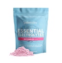 Poudre d'électrolytes essentiels de Paleovalley - Poudre d'électrolyte de pastèque à spectre complet pour l'hydratation, l'énergie et la récupération musculaire - Pas de sucre ajouté - 28 portions