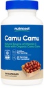 Nutricost Camu Camu 1000mg, 120 Kapseln - CCOF Zertifiziert Made with Organic, Non-GMO und Gluten Free