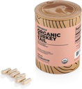 Na schön. Lager Türkei Tail Organic Mushroom (Trametes Extract) 200 Veggie Caps - Immununterstützungsergänzung; fördert Wachstum von Beneficial Bacteria in The Gut + Boosts Energy