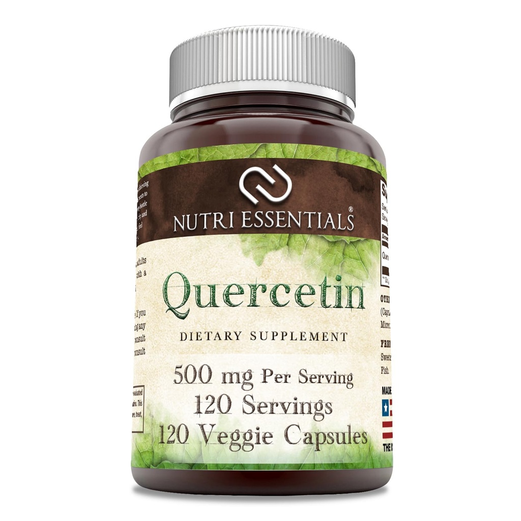 Quercetin 500 mg 120 Capsules de Veggie Supplement