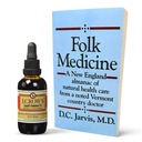 J.CROW'S® Lugol's 2% Iodine Lösung & 'Folk Medicine' Buch Bundle: Essential Iodine Formulierung seit 1829 mit einem New England Almanac of Natural Health Care Knowledge