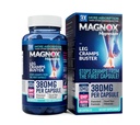 MAGNOX® Leg Cramps Buster | 380mg Magnesium für Leg Cramps bei Nacht | Magnesium Ergänzung für Muskelspasmen | 3X Mehr Absorption | Tote Meer Mineralien | Schlaf & Muskel | 60 Caps
