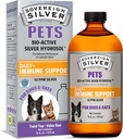 Sovereign Silver Pets Immune Support - Colloïdal Silver, Hydrosol Argent Bio-Active, pour chiens et chats, 10 ppm, Twist Top liquide, 16 Fl Oz, (473 ml)