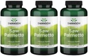 Swanson Saw Palmetto - Supplément à base de plantes Promouvoir le soutien de la santé prostate masculine - Supplément de cheveux naturels et soutien de la santé urinaire (540 mg 250 capsules) (3 pack)