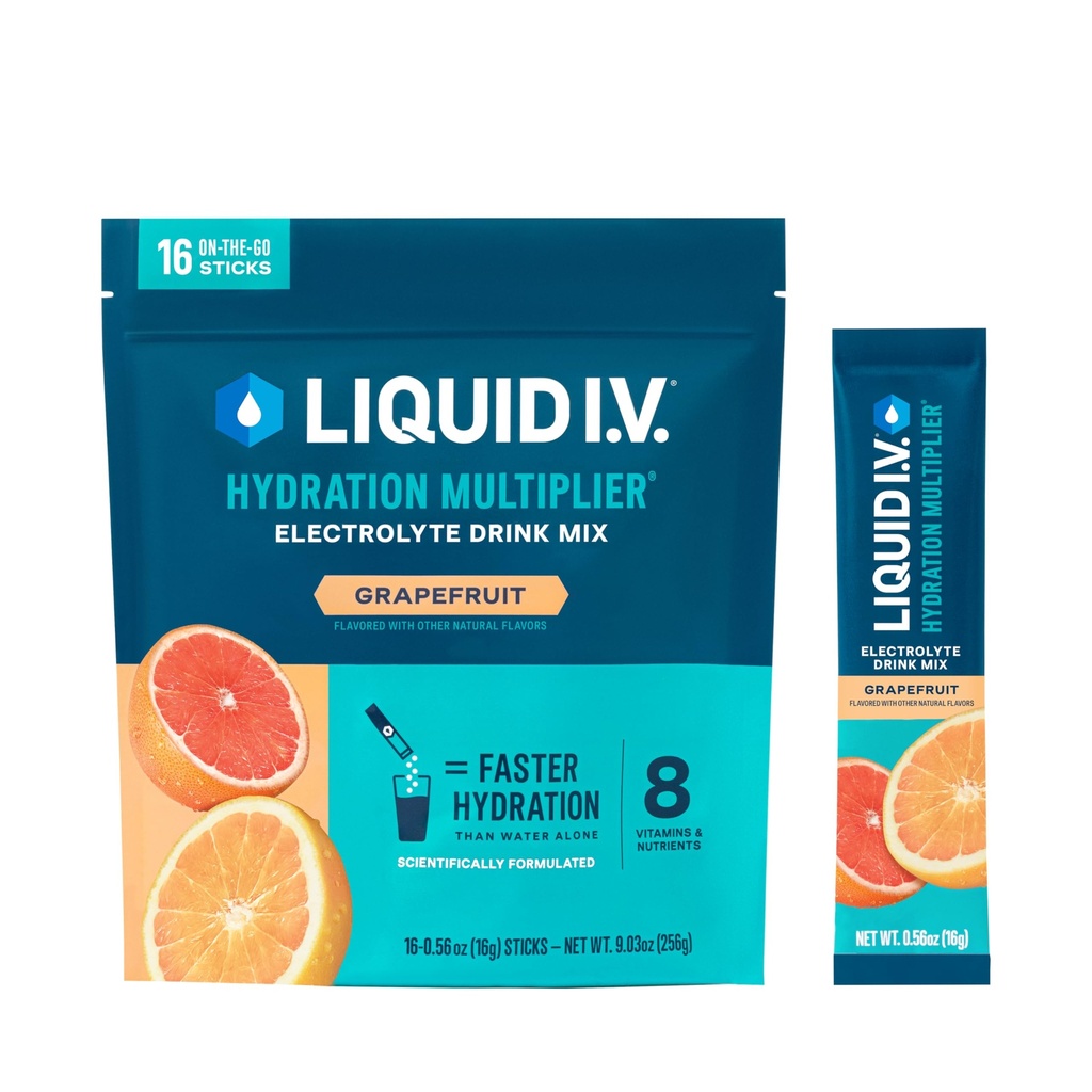 Multiplicateur d'hydratation I.V.® liquide - Pamplemousse