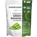 MRM Nutrition Poudre de bananes verte biologique de haute qualité Superfoods