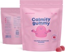 JoySpring Kids Magnesium Gummi - Beruhige Gummi für Kinder - Beruhige Magnesium-Unterstützung Natürlich für Kleinkinder &amp; Teens Verkostung Niedriger Zucker Beruhigung 60 Zähler