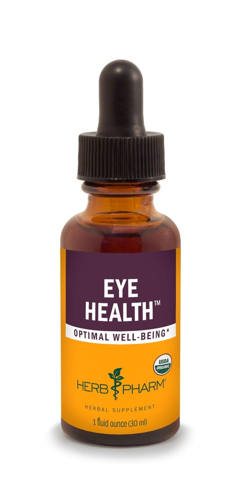 Kräuter Pharm-Augen-Gesundheit flüssige Kräuterformel mit Bilberry und Goji-Flüssigextrakten - 1 Unze