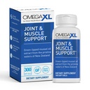 OmegaXL Joint Support Supplement - Natural Muscle Support, Green Lipped Mussel Oil, Soft Gel Pills, Drug-Free, 300 Count