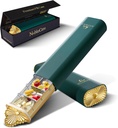 Organisateur de pilules hebdomadaires Premium, étui de pilules compactes de 7 jours pour la purse, boîte à pilules en aluminium d'or léger pour les vitamines, la médecine, les suppléments, cadeau de bien-être de luxe