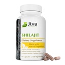 Jiva Botanicals Capsules Shilajit 700 mg – Extrait Shilajit avec l'acide fulvic – Supplément Shilajit pour les hommes et les femmes – 90 Capsules Vegan pour le bien-être quotidien - 90 Compte (paquet de 1)