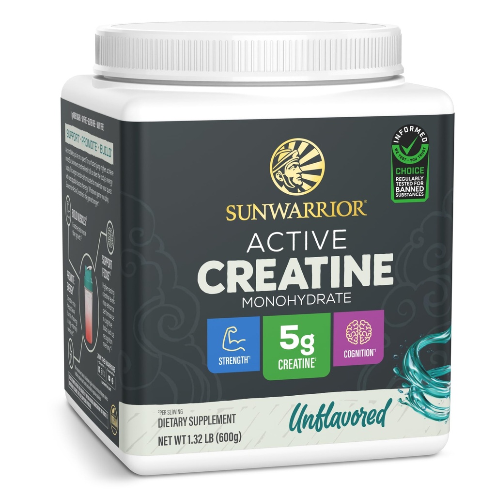 Kreatin Monohydrat-Pulver Micronized PreWorkout Erholung Ergänzung | Unterstützung Muskelaufbau Stärke Training Kognition | Vegan & Keto Freundliche Größe (120 Servierungen) Unflavored