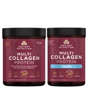 Antike Ernährung Multi Collagen Protein Pulver, Unflavored, 60 Servierungen + Multi Collagen Protein Pulver, Vanille, 45 Servierungen