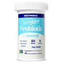 Enzymedica SubCulture Probiotics for Mood, Stress, & Schlaf, 50 Billion CFU, fördert Entspannung, Immune + Verdauungsstörungen, 30 Count