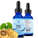 Absonutrix GABA avec L-Theanine 290 mg, 4 Oz Liquide, 300 portions, Fabriqué aux États-Unis, Absorption rapide, Ingrédients de Potent de Qualité, Non-OGM, Installations certifiées GMP, Produits sans cruauté