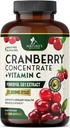 Cranberry Ergänzung Pillen 25.000mg - Hohe Potenz Vitamin C Cranberry für Damen und Herren, Urinary Tract Health Support, Sugar Free, Glutenfrei, Non-GMO, Cranberry Konzentrat Extrakt - 120 Kapseln