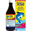 Ballena Azul Aceite de Hígado de Bacalao para Adultos y Niños, COD Liver Oil für Erwachsene und Kinder,Vitamine A,D,E, B1, Nahrungsergänzung, Omega 3, Inmune System Boost, Cherry (Cherry 15 OZ)