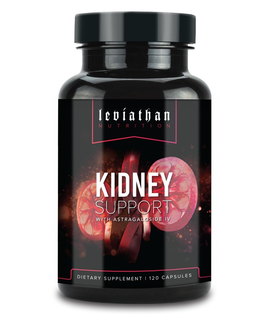 Leviathan Super Kidney Cleanse & Urinary Detox Formel | Optimal Kidney Health & Gallbladder Formel | Full Restore & Detox - Kidney Stones verwalten | 120 Caps