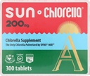 SUN CHLORELLA - Chlorella Ergänzung, Vitamin-angereichert und vegan-Friendly Tabletten (200 Mg - 300 ct)