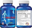 MAX FLEX UC II, Collagen Supplement for Joint Health – Advanced Joint Support Supplement mit Glucosamin, Chondroitin, Joint Inflammatory Relief as Turmeric – Gluten Free – 60 Tabletten, 2 Tabletten/Tag