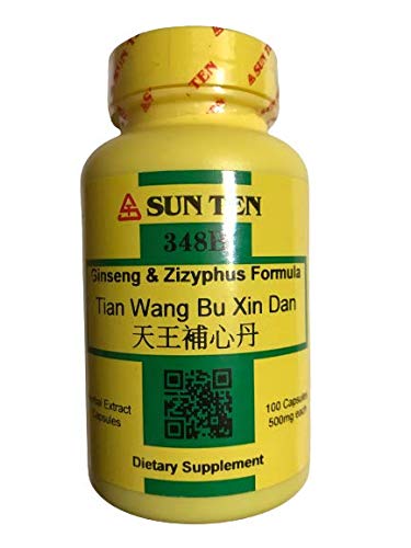 Sun Ten - Ginseng & Zizyphus Formula Capsules/Tian Wang Bu Xin
