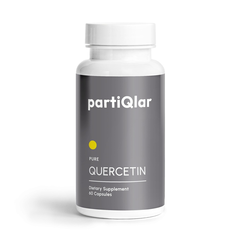 Supplément Quercetin - Haute Pureté - 500 mg par gélule - 60 gélules - Testé par un tiers - Soutient la santé et le bien-être