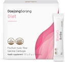 Daejang Sarang (Garcinia Cambogia, 30 Sticks) - Psyllium Husk Fiber Supplement, Verdauungshilfe. Pflanzenbasierte Zutaten, extra Stärke 5500mg & HCA 780mg.