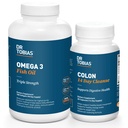 Dr. Tobias Omega 3 Fischöl und Colon 14 Day Cleanse für verbesserte Verdauung und Gesamtgesundheit