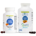 Core Med Science Liposomal Vitamin B-Komplex & Vitamin C 1000mg Weichgel Bundle für Herzgesundheit & Immunsystem