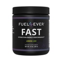 Kraftstoff 4 Ever Fast Fasten Elektrolyt Pulver | mit Kreatin, essentielle Aminosäuren & Grüner Tee Extrakt | Kein Zucker, keine künstlichen Süßungsmittel oder Zutaten | Zitronen-Flamm Flavor 30 Servierungen