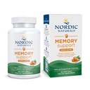 Mémoire Oméga de Nordic Naturals avec Curcumine, Citron - 60 gels mous - 1000 mg Oméga-3 + 400 mg Curcumine optimisée - Mémoire, Cognition - Contient Phosphatidylcholine et Huperzine A - Non-OGM - 30 portions
