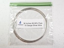 Pure Silver Generator Wires – 9999 Silber Elektroden – Pre-Cut 36-Inch 10 Gauge Wires – Fits LifeForce Generators