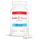 Brain Basic Opti D3 Plus - Vitamin D3 5000 IU mit K1, K2 und Magnesium - Brain Support Supplement für Stimmung, Geist, Gedächtnis - Knochen, Muskeln und Immungesundheit - Glutenfrei, Sojafrei und Dairyfrei