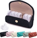 BAGSFY Weekly Pill Organizer 2 Mal am Tag in einem niedlichen Stoff Pille Fall, Medizin Tasche, AM PM Pille Box 7 Tag, Portable Medication Travel Case für Pillen, Vitamine, Fischöle, Ergänzungen.