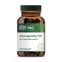 GAIA HERBS PRO Ashwagandha 700 - Gesunde Immununterstützungsergänzung* - Einweg-Formel mit Bio Ashwagandha - Vegan, Glutenfrei, Sojafrei - 120 flüssige Phyto-Kaps (60 Servietten)