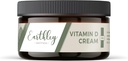 Earthley Wellness Vitamin D Cream, Natürliche topische Vitamin D mit Vitaminen A, D, & K2, Herzgesundheit, Hautgesundheit und Schwangerschaft, Cod Liver Ölbasis (4 oz, Vitamin D Cream)