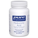 Encapsulations pures Acide hyaluronique - pour l'hydratation de la peau, la lubrification articulaire et la santé articulaire* - Absorption efficace - Sans gluten - Vegan & Non-OGM - 180 capsules