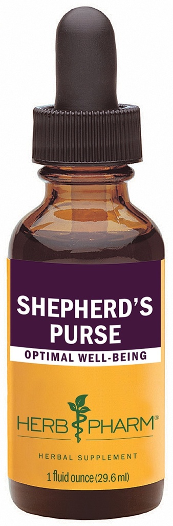 Kräuter Pharm Certified Organic Shepherd's Purse Liquid Extract, 1 Oz