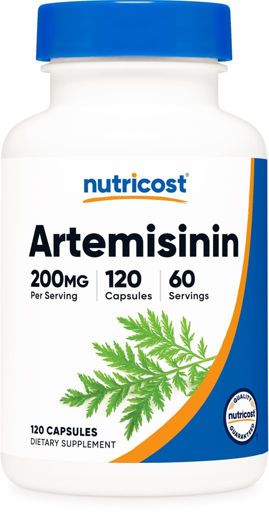 Nutricost Artemisinin 200mg, 120 vegetarische Kapseln - Non-GMO, Glutenfrei, 60 Portionen