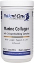 Patient One Marine Collagen | Pulver-Ergänzung zur Bereitstellung Ganzkörper-Unterstützung* | mit Arten 1, 2 und 3 Collagen, Plus Collagen Cofactors | 13.75 Unze