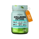 Poudre de peptides de collagène ORZAX - 11 g Collagène de type I et III, Biotine et acide hyaluronique, 16 oz (non aromatisé)