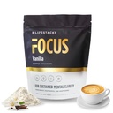 Fokus Kaffeecreme für Energie und Klarheit - MCT Pulver + Nootropics + Adaptogens - Steigerung der Produktivität ohne Jitter oder Crash - Keto, Vegan, 0 Zucker - mit Taurine, L-Tyrosine, Rhodiola