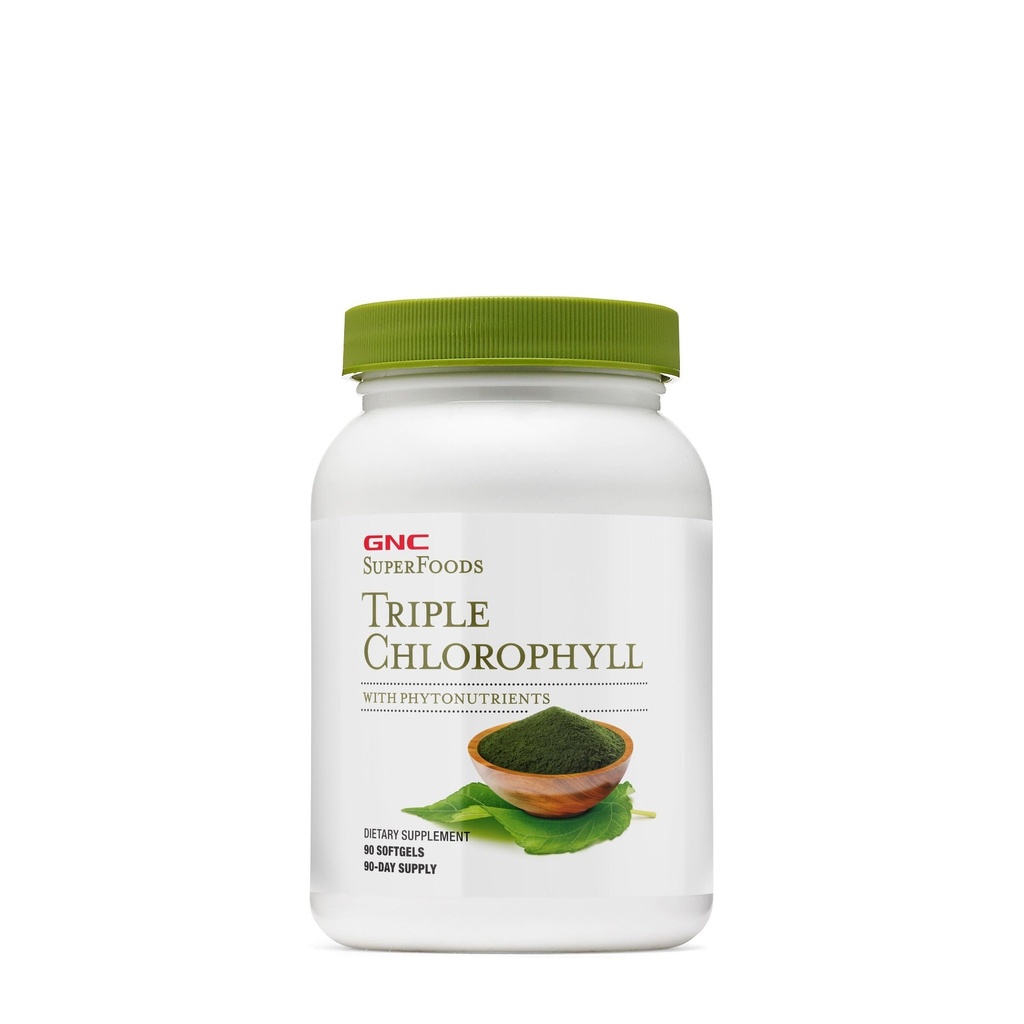 GNC Superfoods Triple Chlorophylle, 90 Softgels