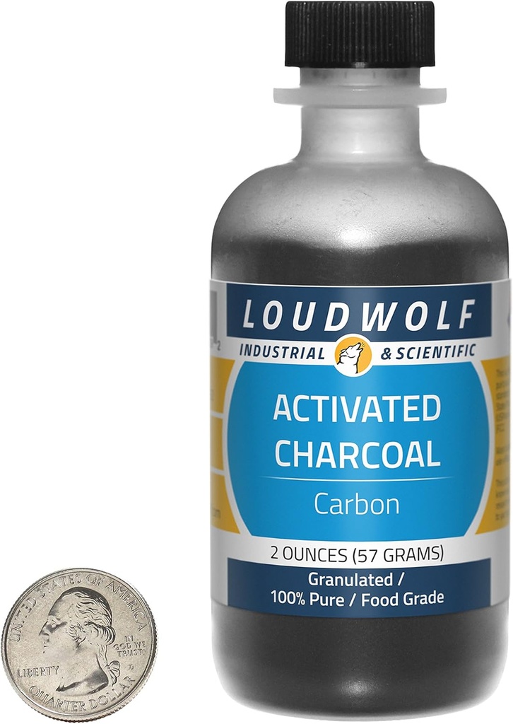 Aktivierte Charcoal/Fine Grains / 2 Unzen / 100% Pure Food Grade